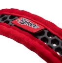 SOFTY Halsband | Länge: 35-41cm | Breite: 2,8cm | Farbe: rot/schwarz